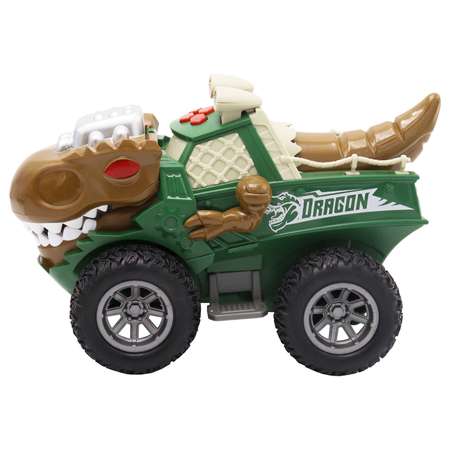 Автомобиль Funky Toys Тираннозавр зеленый