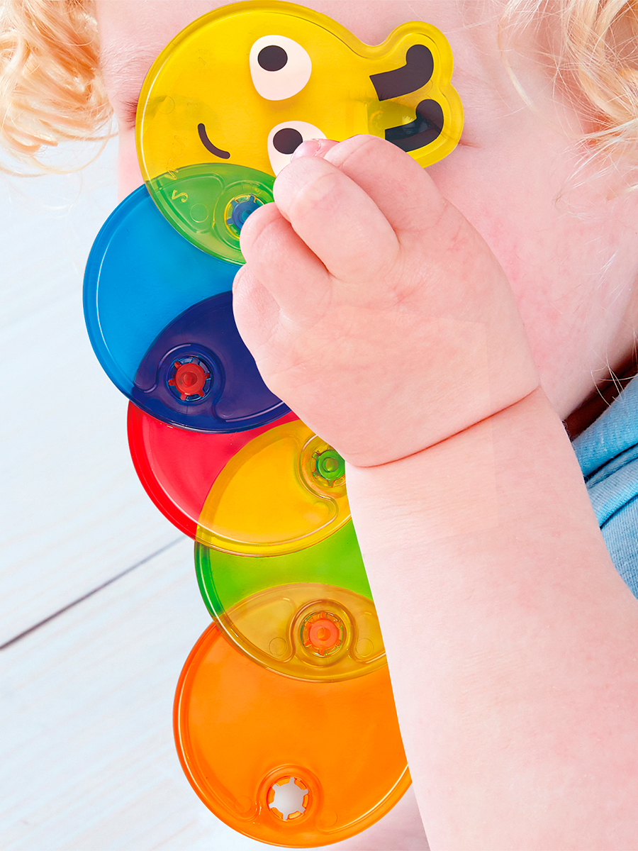 Настольная игра Hape Веселая разноцветная гусеница - фото 3