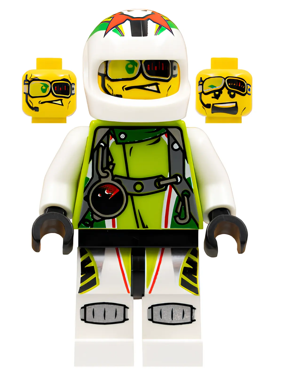 Изображение товара LEGO Минифигурка Team X-treme Daredevil с классическим шлемом Изображение товара LEGO Минифигурка Team X-treme Daredevil с классическим шлемом