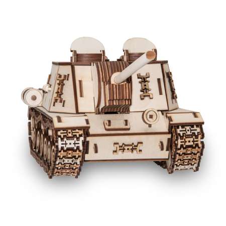 Конструктор Eco Wood Art Танк ИСУ-152 деревянный