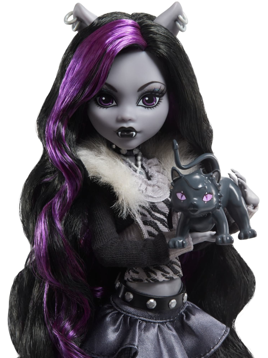Кукла модельная Monster High Клодин Вульф высота 27 см HKN28 - фото 6