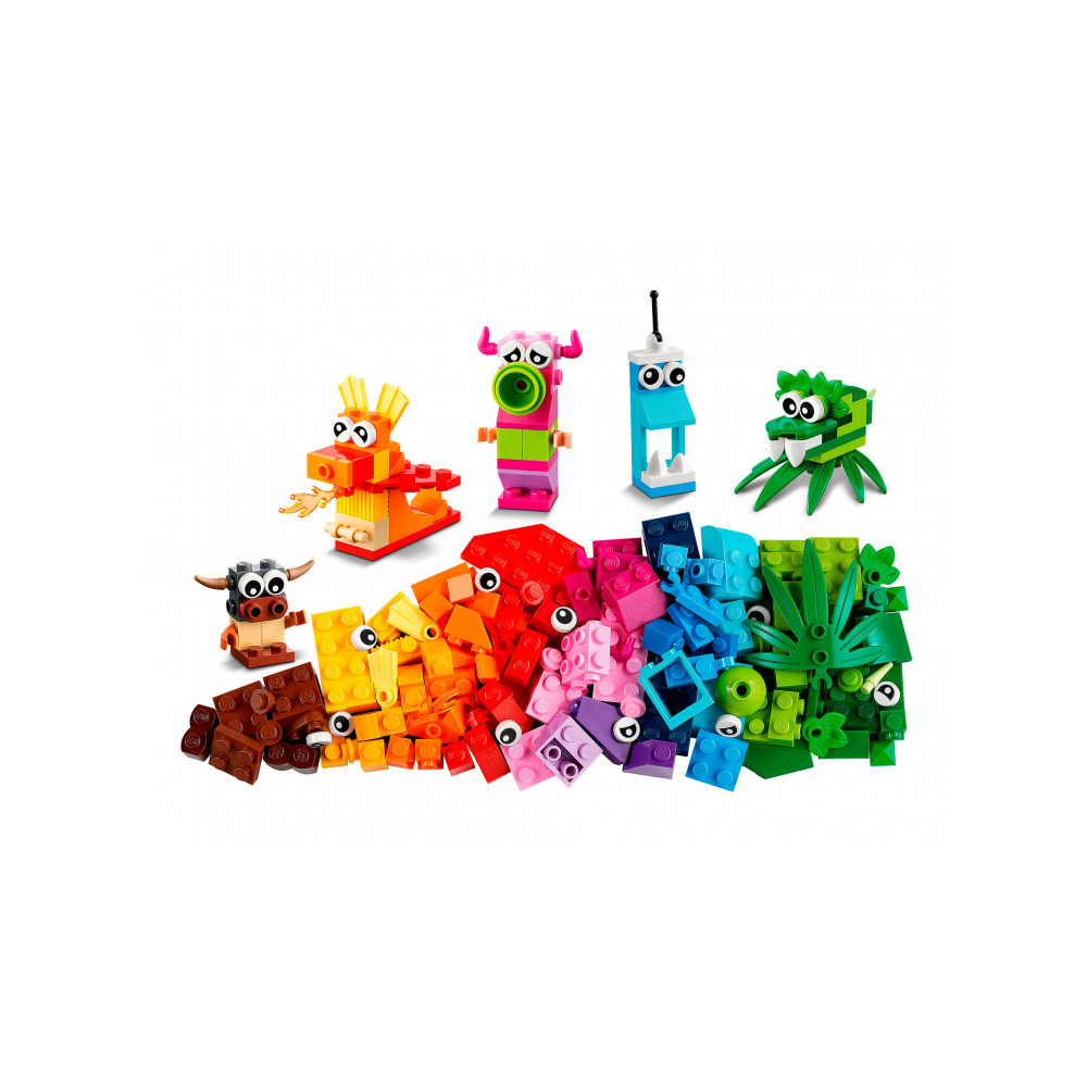 Конструктор LEGO Classic Творческие монстры 11017 1 дет. - фото 3