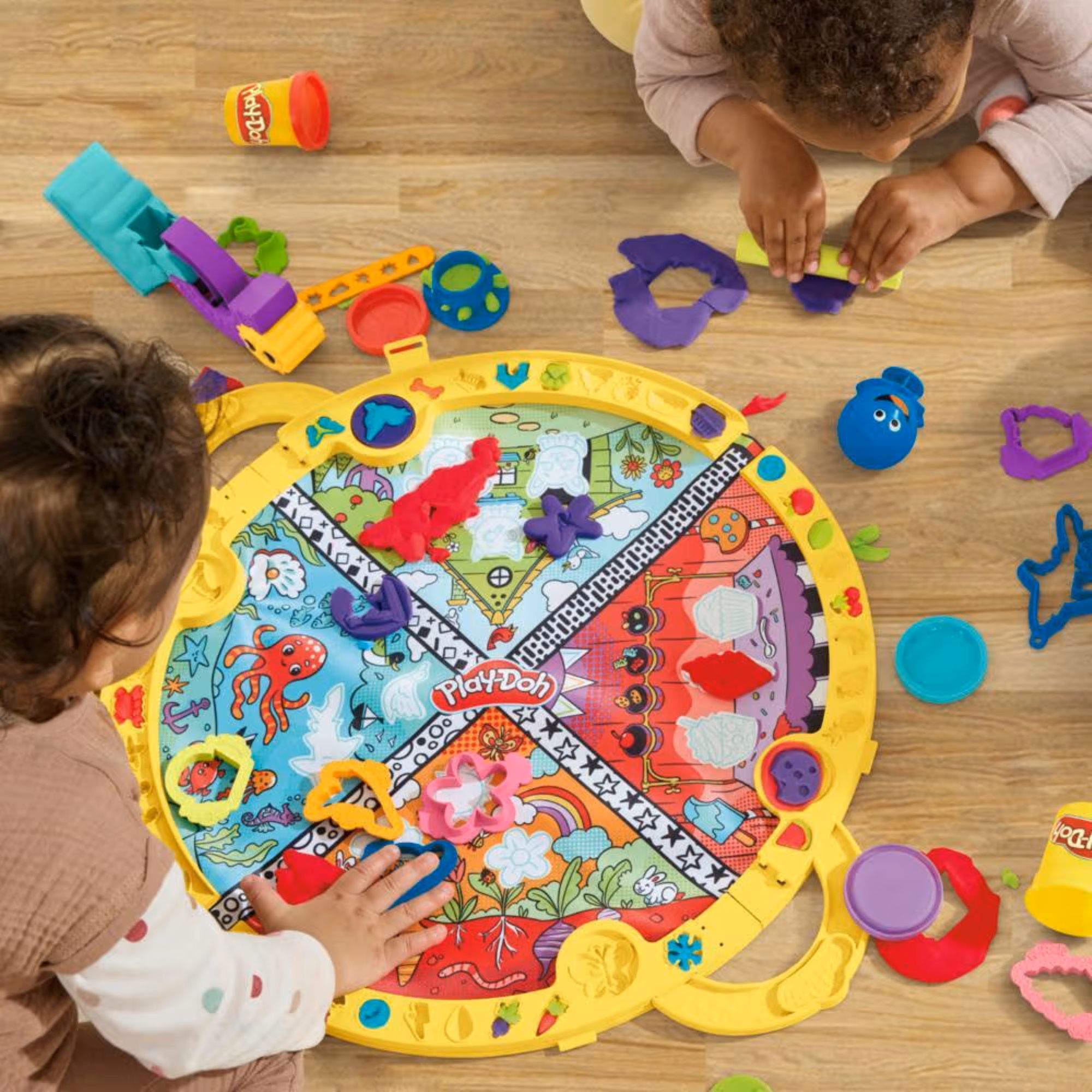 Масса для лепки Hasbro набор Play-Doh с ковриком - фото 7