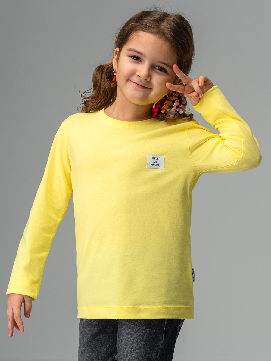 Лонгслив BONITO KIDS SS6097лимонный - фото 1