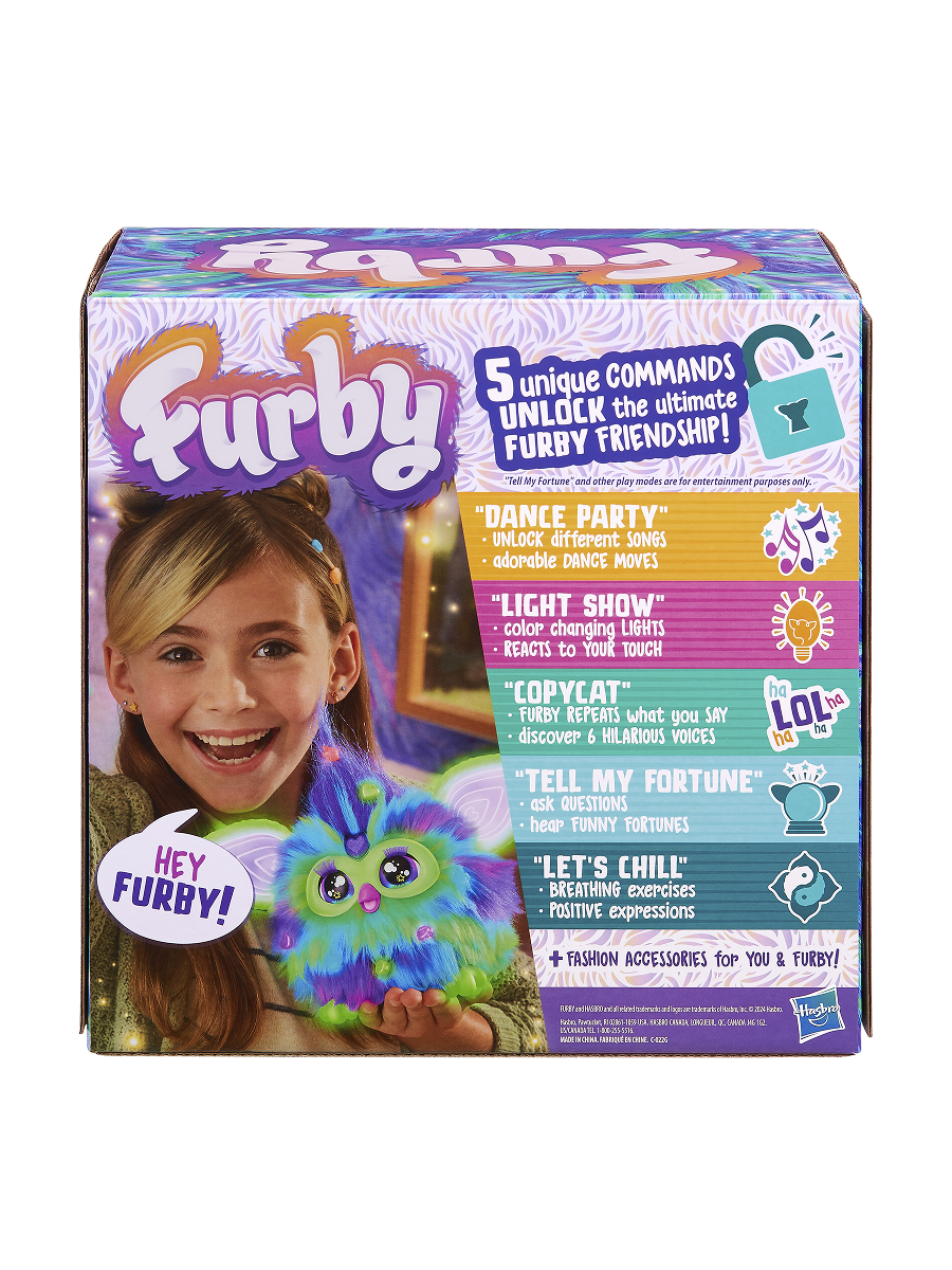 Мягкая игрушка Hasbro Ферби Furby Galaxy робот - фото 16
