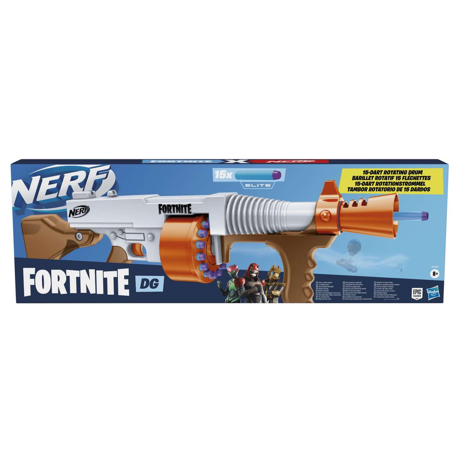 Бластер Nerf Fortnite ДиДжи - фото 2