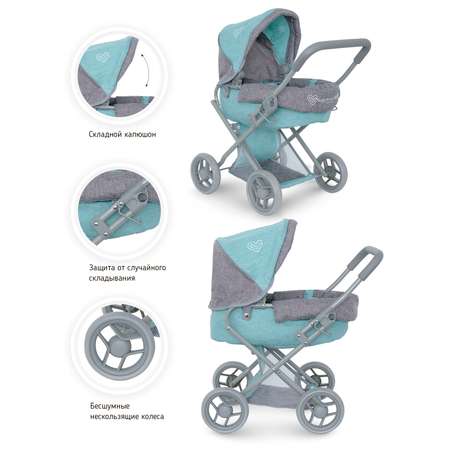 Коляска-трансформер для кукол Buggy Boom