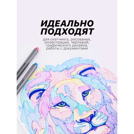 Ручка капиллярная DENKSY 36 шт.