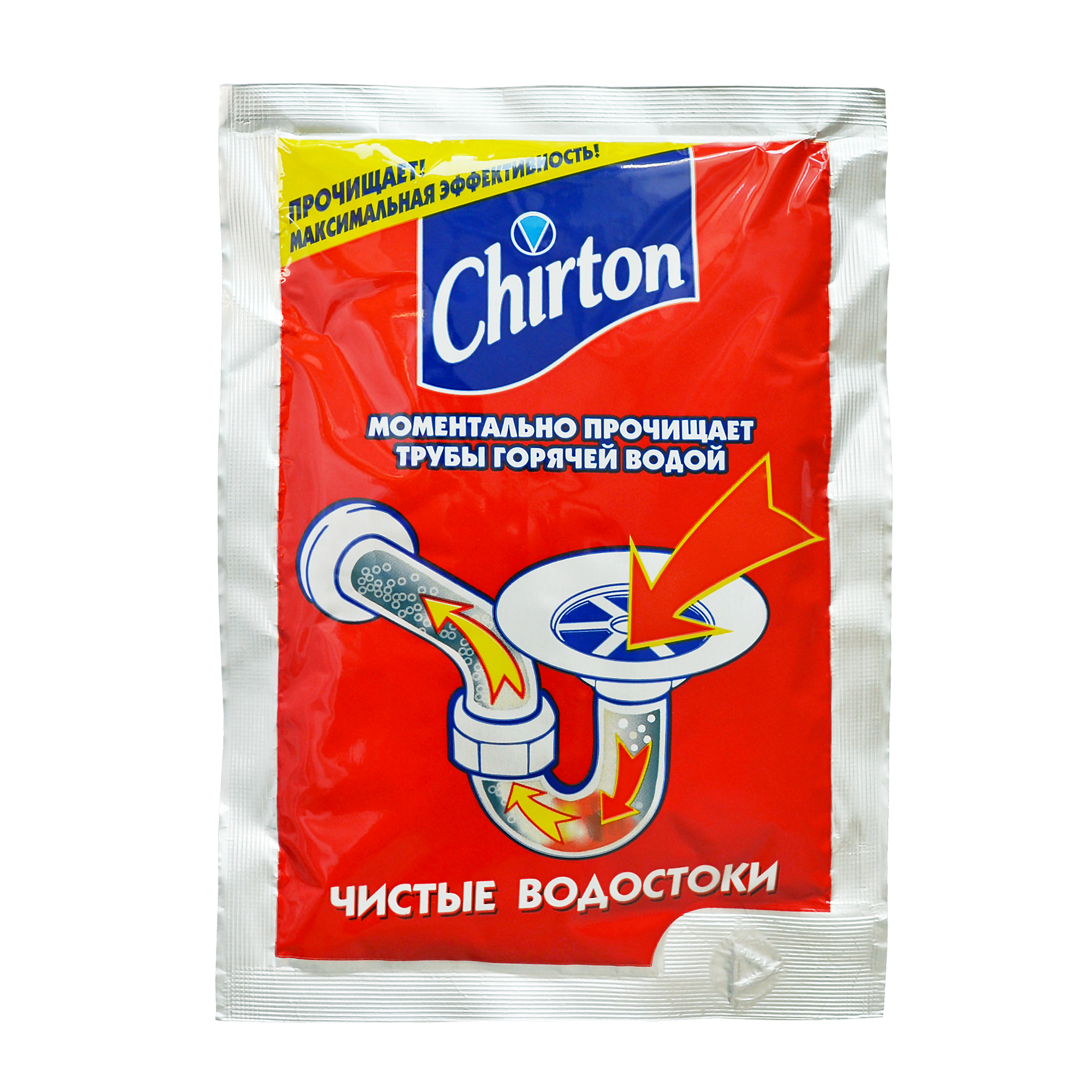 Средство для прочистки труб Chirton горячей водой 80гр - фото 2