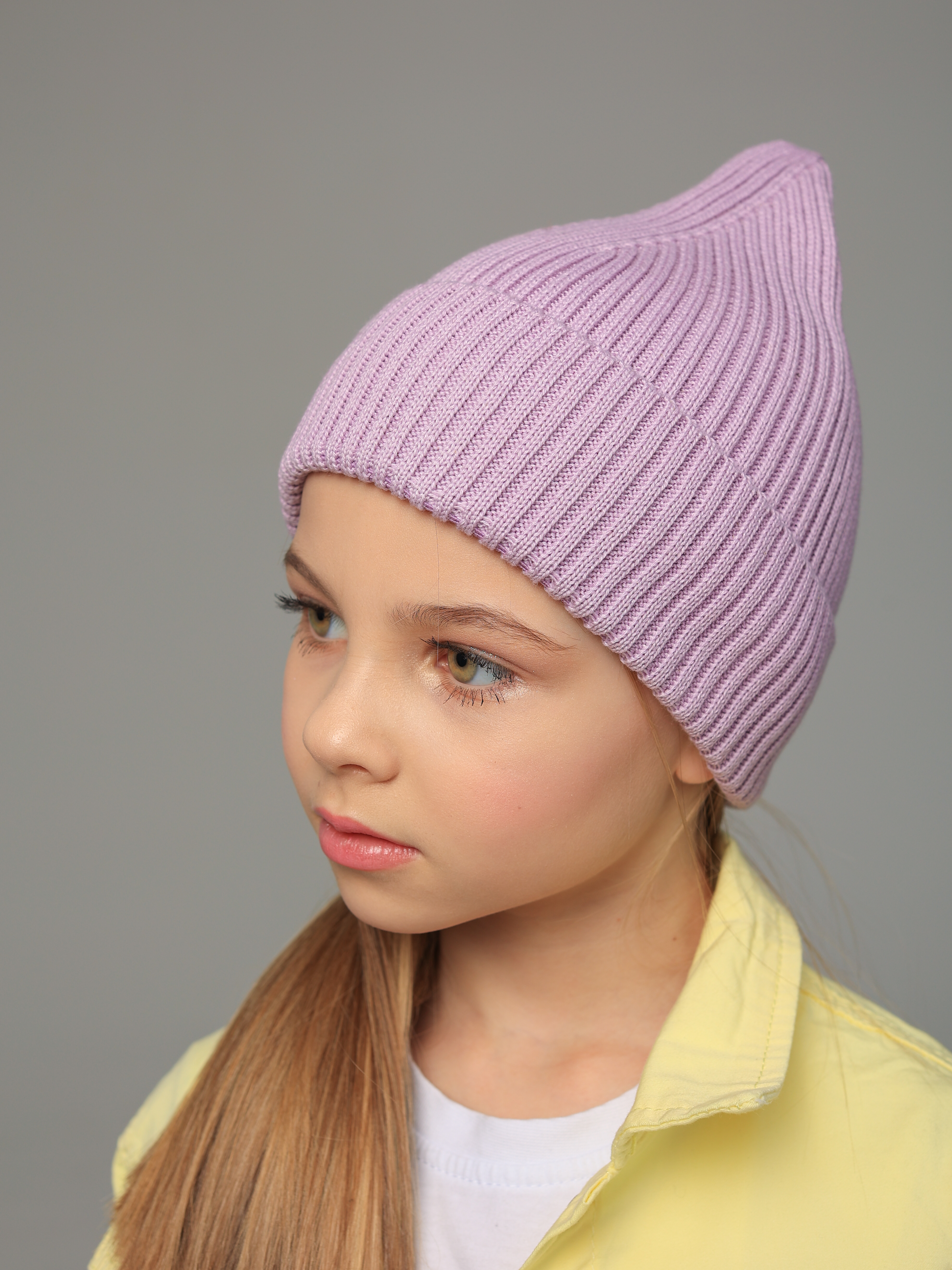 Шапка Nella Vitta Mark светло-сиреневый - фото 2