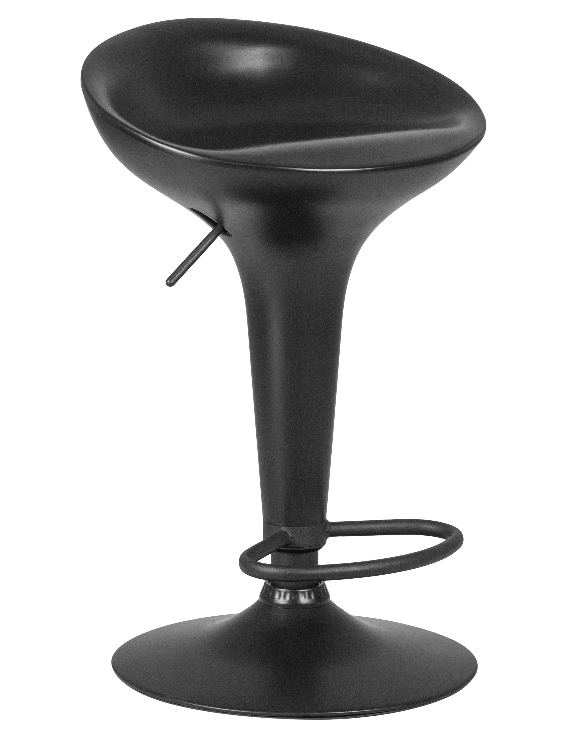 Стул барный DOBRIN BOMBA BLACK - фото 1