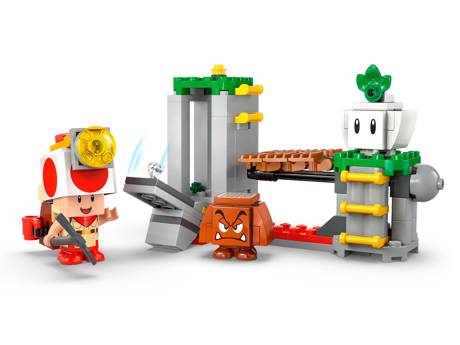 Конструктор LEGO Super Mario Лагерь капитана Тоада 159 дет. - фото 4