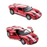 Автомобиль KINSMART Ford GT 2006 красная 1:36