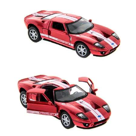 Автомобиль KINSMART Ford GT 2006 красная 1:36