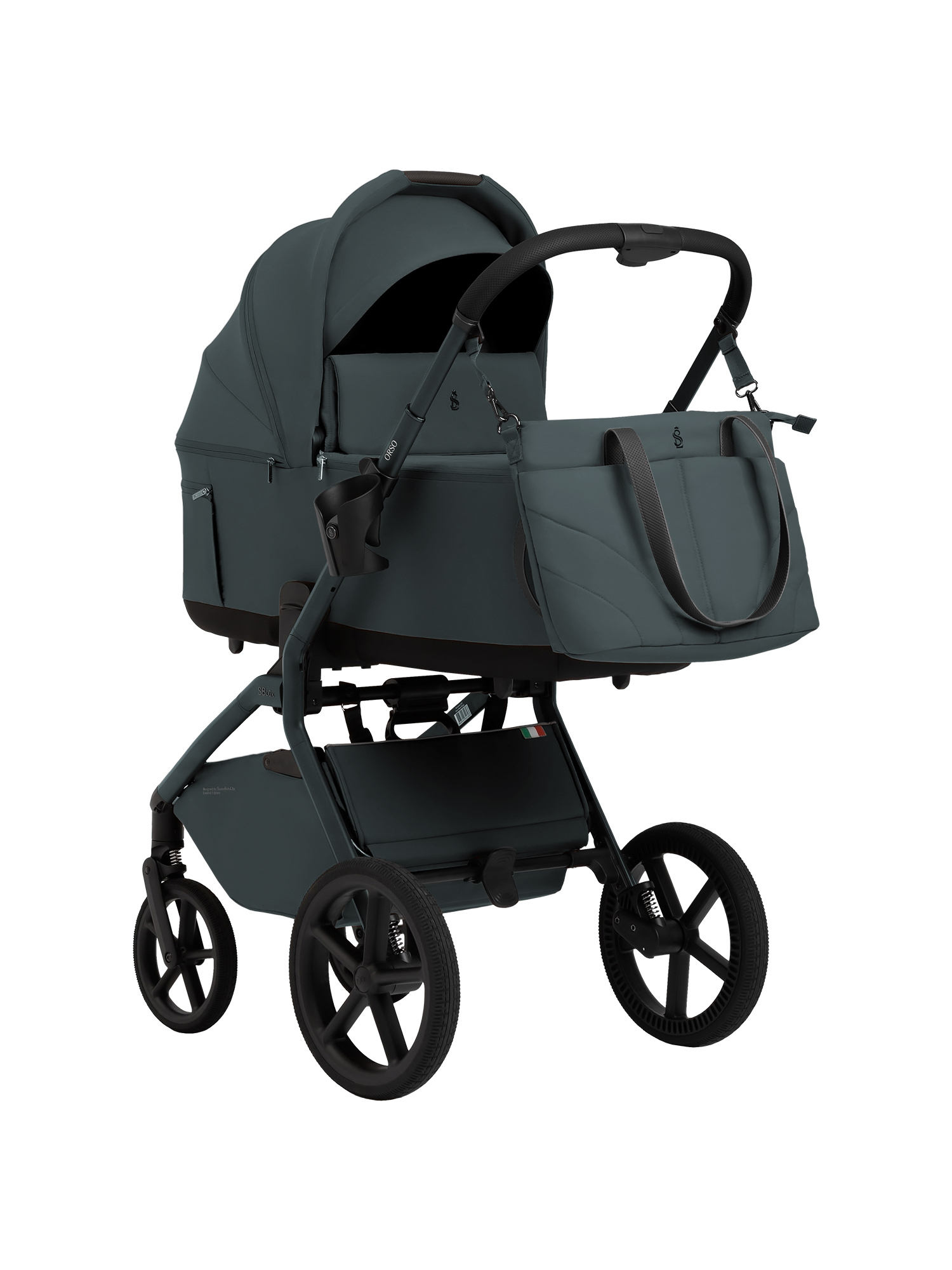 Коляска 2в1 Sweet Baby Orso Emerald бирюзовый - фото 20