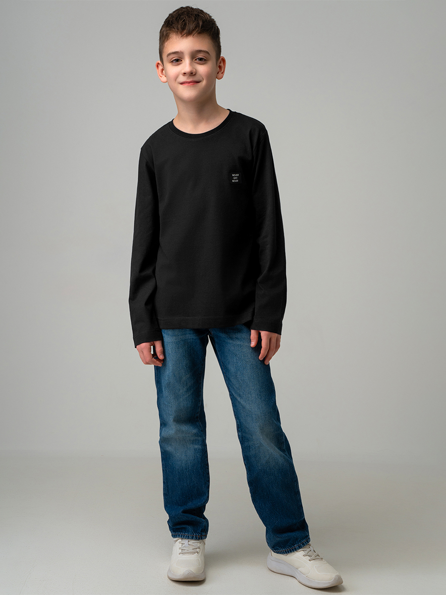 Лонгслив BONITO KIDS SS6096черный - фото 1