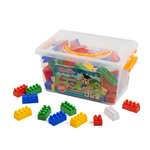 Конструктор SHARKTOYS в контейнере 140 деталей 140 дет.