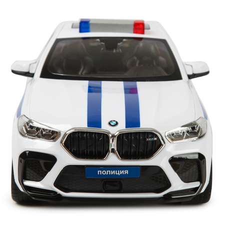 Машина Rastar РУ 1:14 BMW X6 Police Белая 99200P