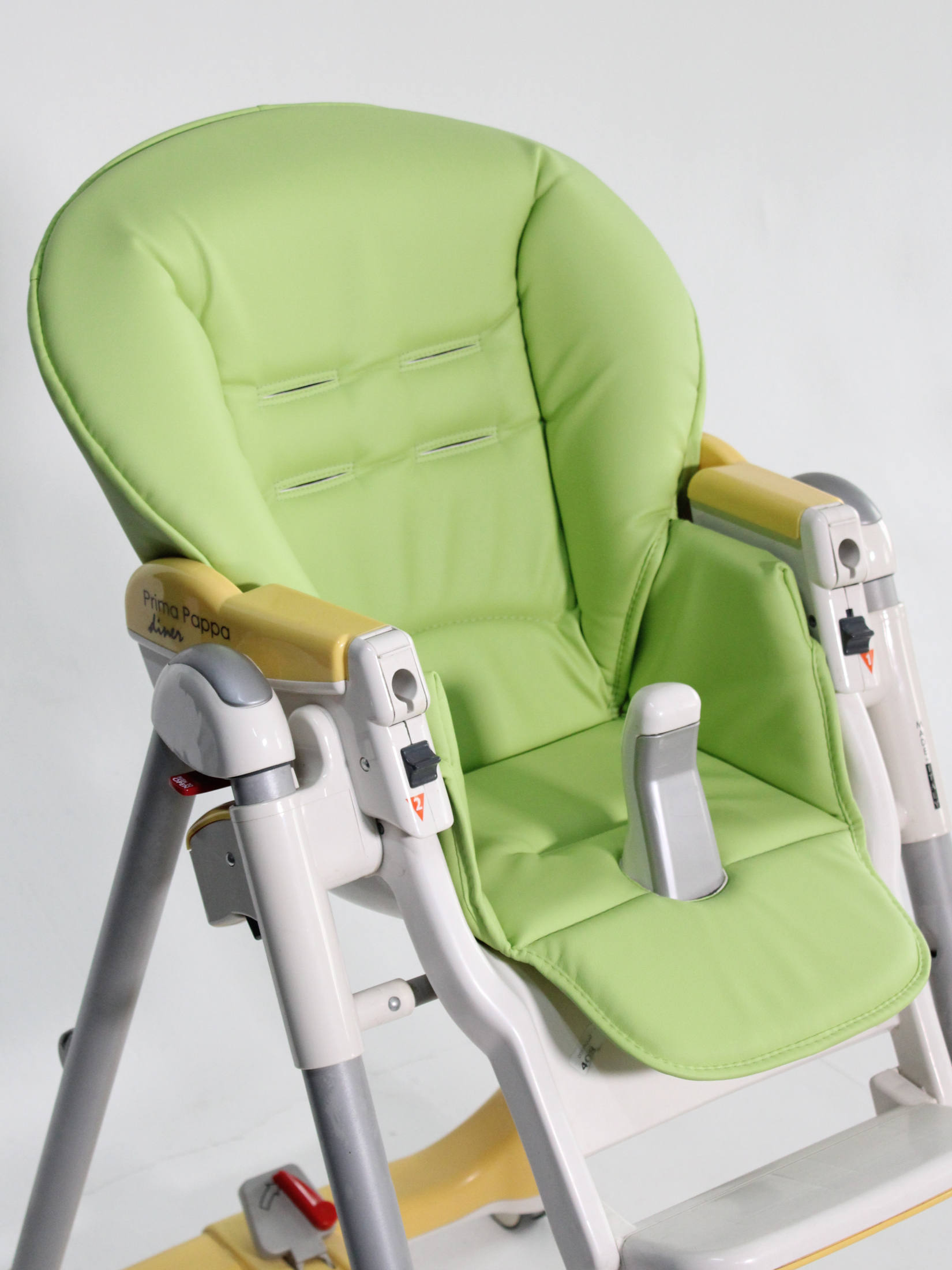 Чехол из экокожи Чехольчик ОК на стульчик для кормления Peg perego Prima Pappa Diner салатовый - фото 3