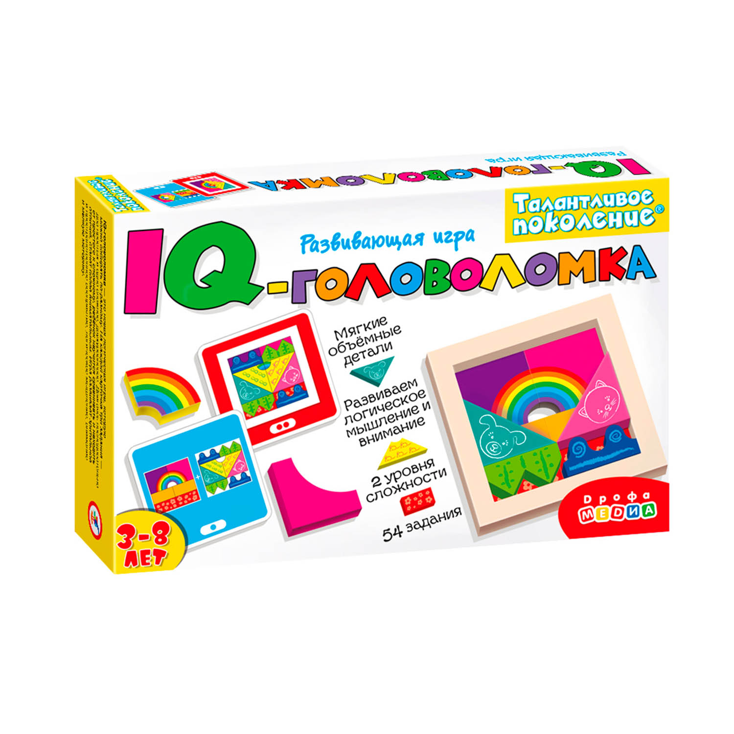 Игра развивающая Дрофа-Медиа IQ-головоломка 3826 - фото 1
