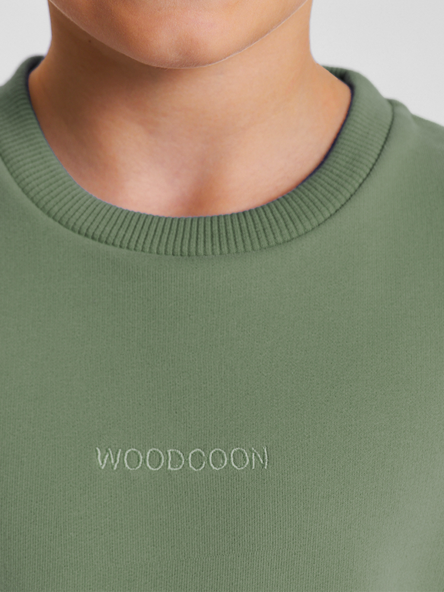 Свитшот Woodcoon WUWF3P0010/хаки - фото 6