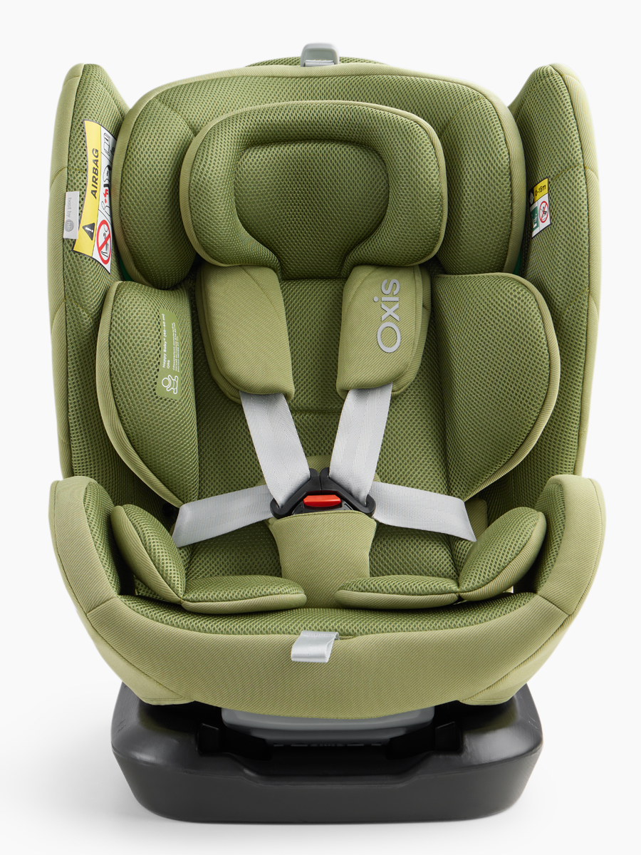 Автокресло Happy Baby Oxis 0+/1/2/3 (0-36 кг) зеленый - фото 3