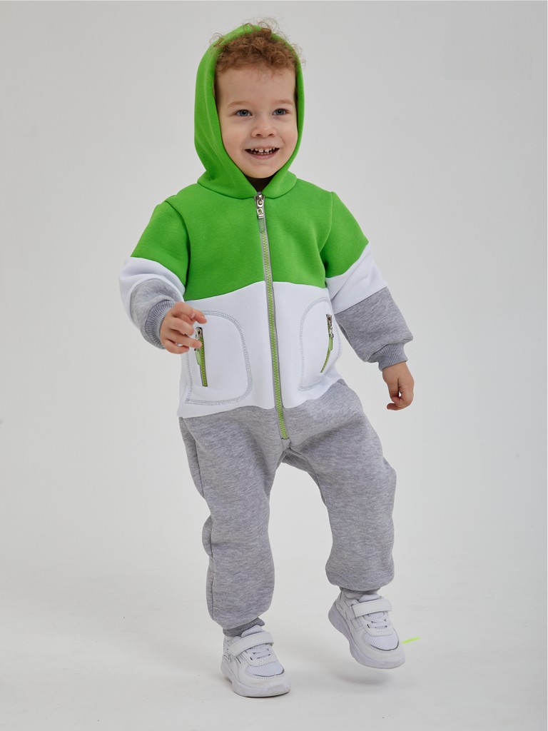 Комбинезон Лапушка 103ф Салатовый - фото 3