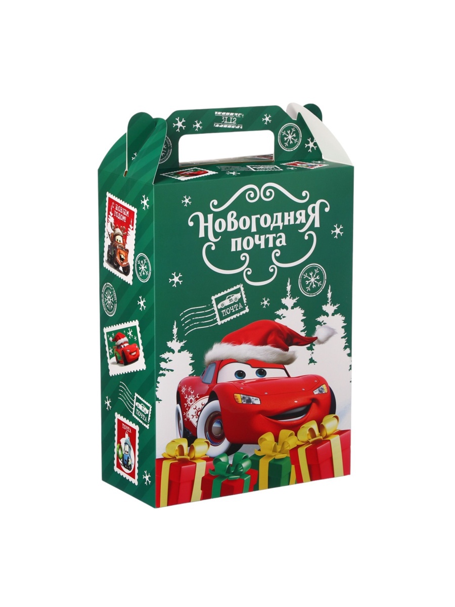 Коробка складная, новогодняя Disney "Новогодняя почта", 20 х 33 х 10 см - фото 5