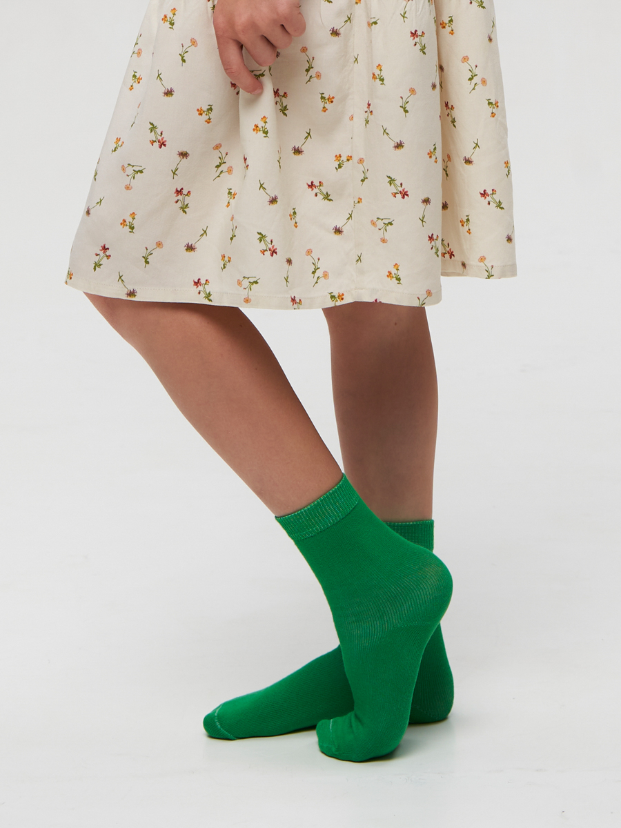 Носки 3 пары Babushka D3 Зеленые - фото 3