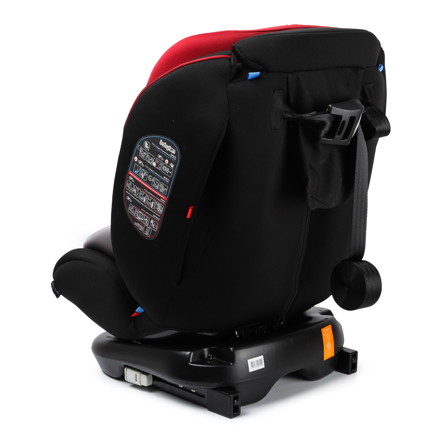 Автокресло Babyton Multi-Stage Isofix 0+/1/2/3 (0-36 кг) красный - фото 6