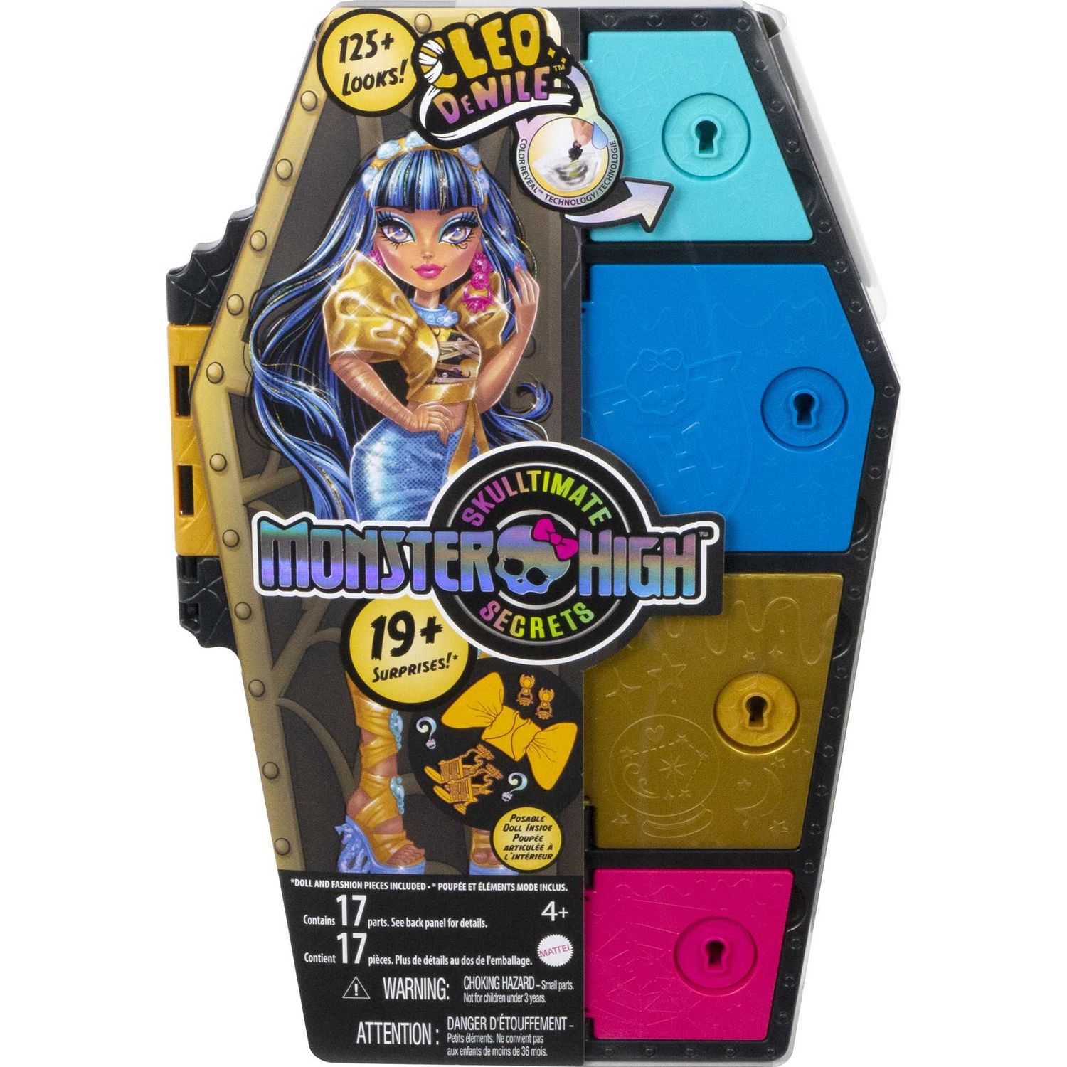Кукла модельная Monster High Skulltimate Secrets Cleo HKY63 - фото 5