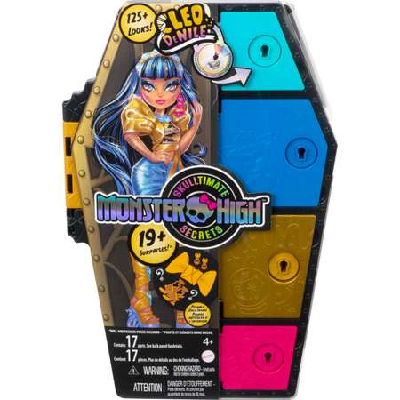 Кукла модельная Monster High Skulltimate Secrets Cleo