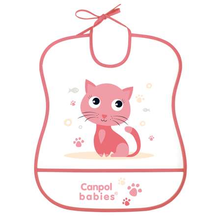 Нагрудник Canpol Babies клеенка