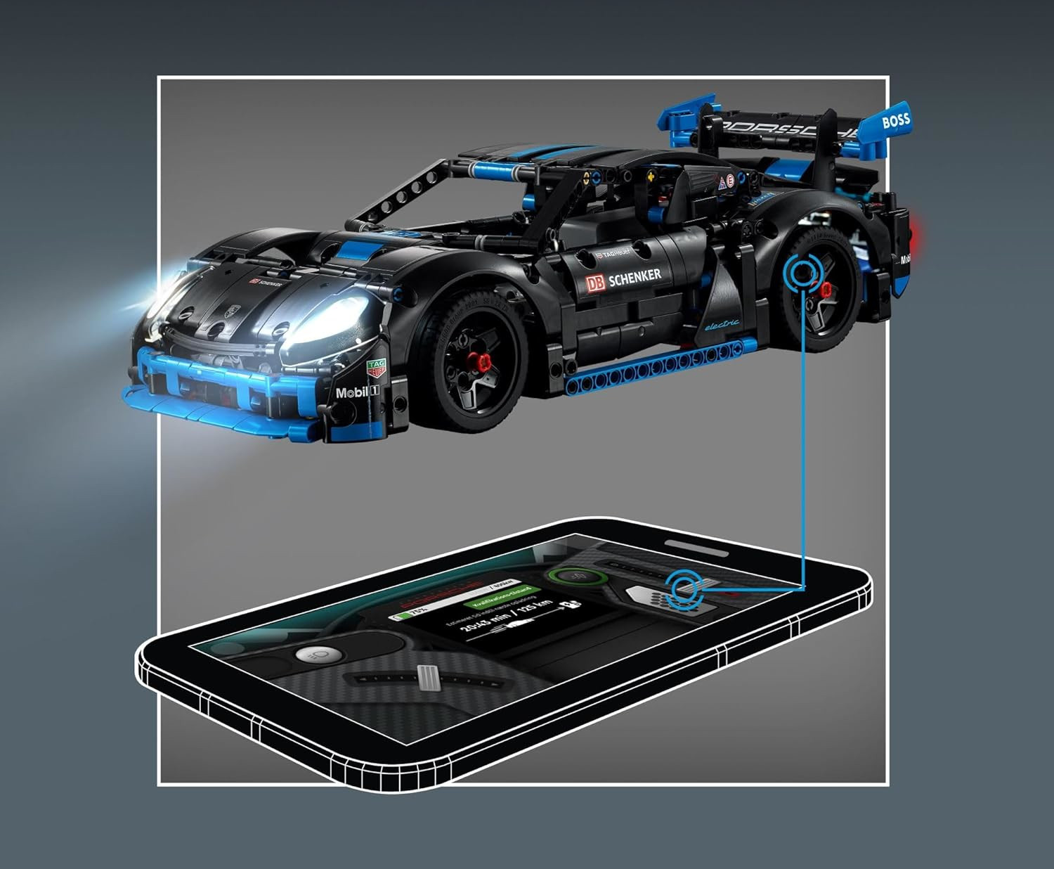 Конструктор LEGO Technic Porsche GT4 - фото 8