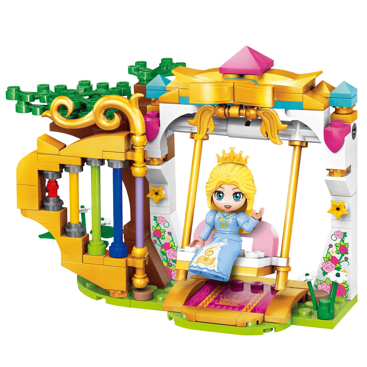 Конструктор QMAN Princess Leah 134 дет. - фото 3