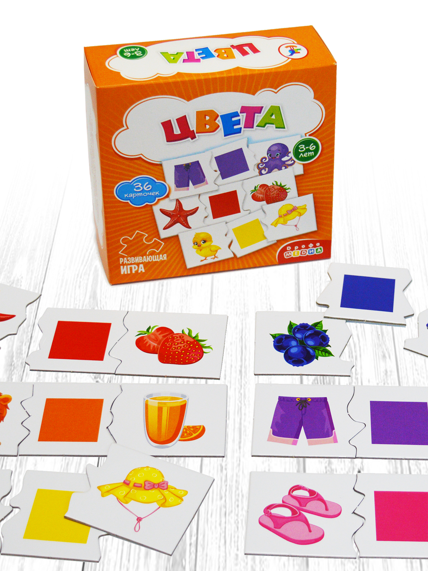 Игра развивающая Дрофа-Медиа Цвета 4212 - фото 5