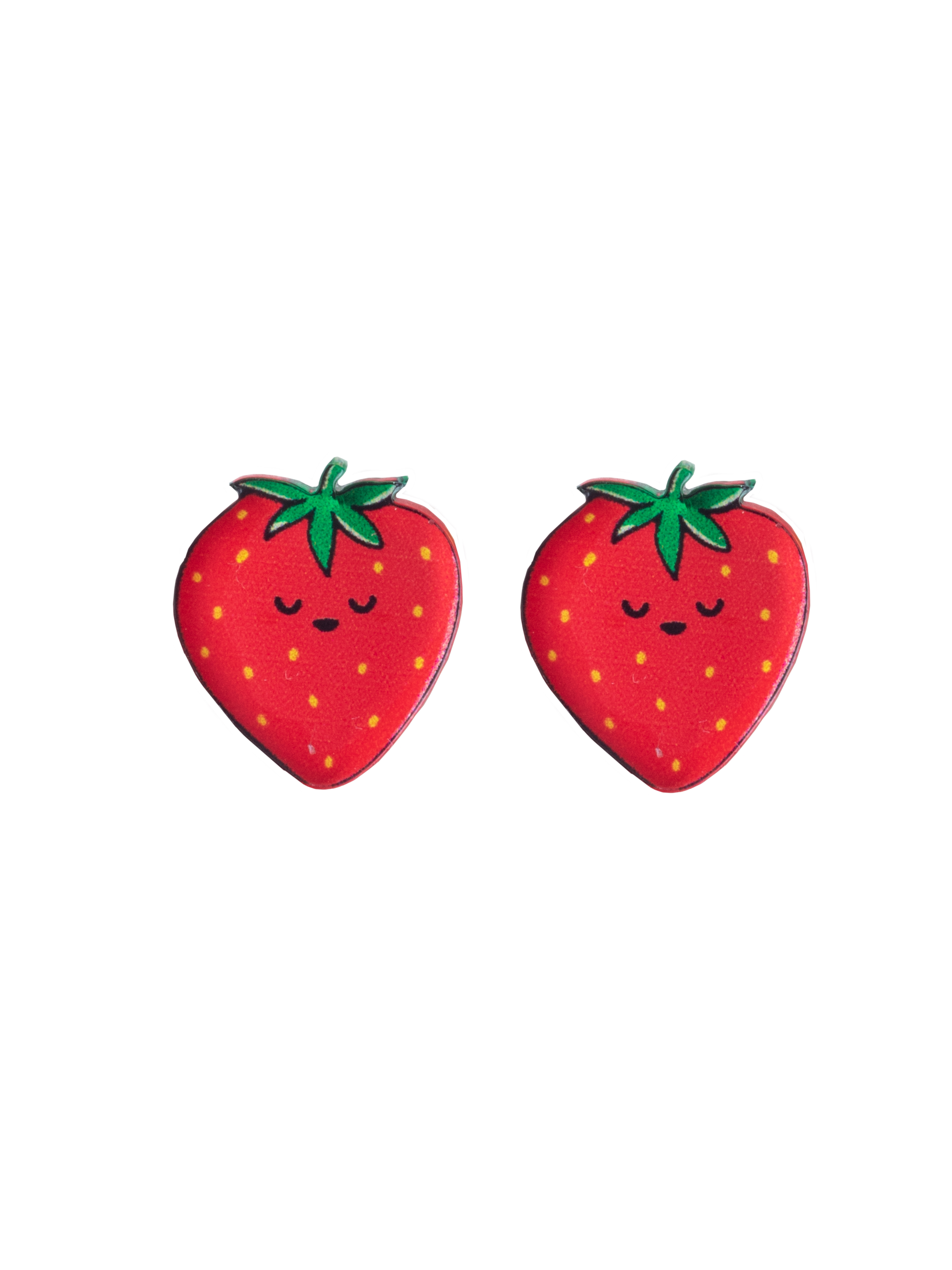 Серьги muf-muf sergi_strawberry_smile - фото 1