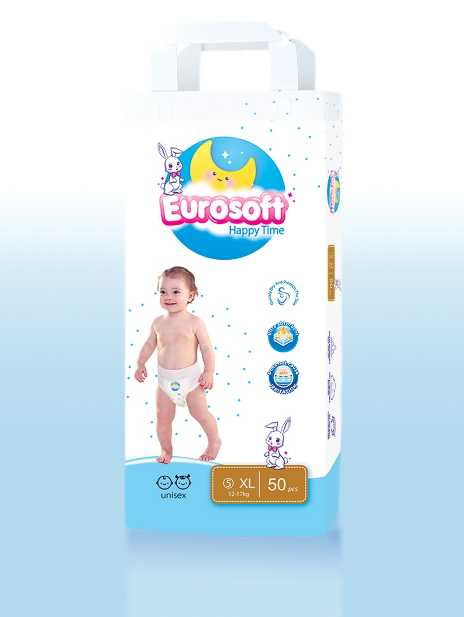 Трусики EUROSOFT XL (12-17 кг) 50 шт. - фото 1