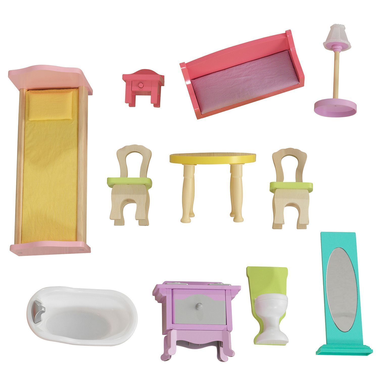 Домик для кукол KidKraft с мебелью 65959_KE - фото 3
