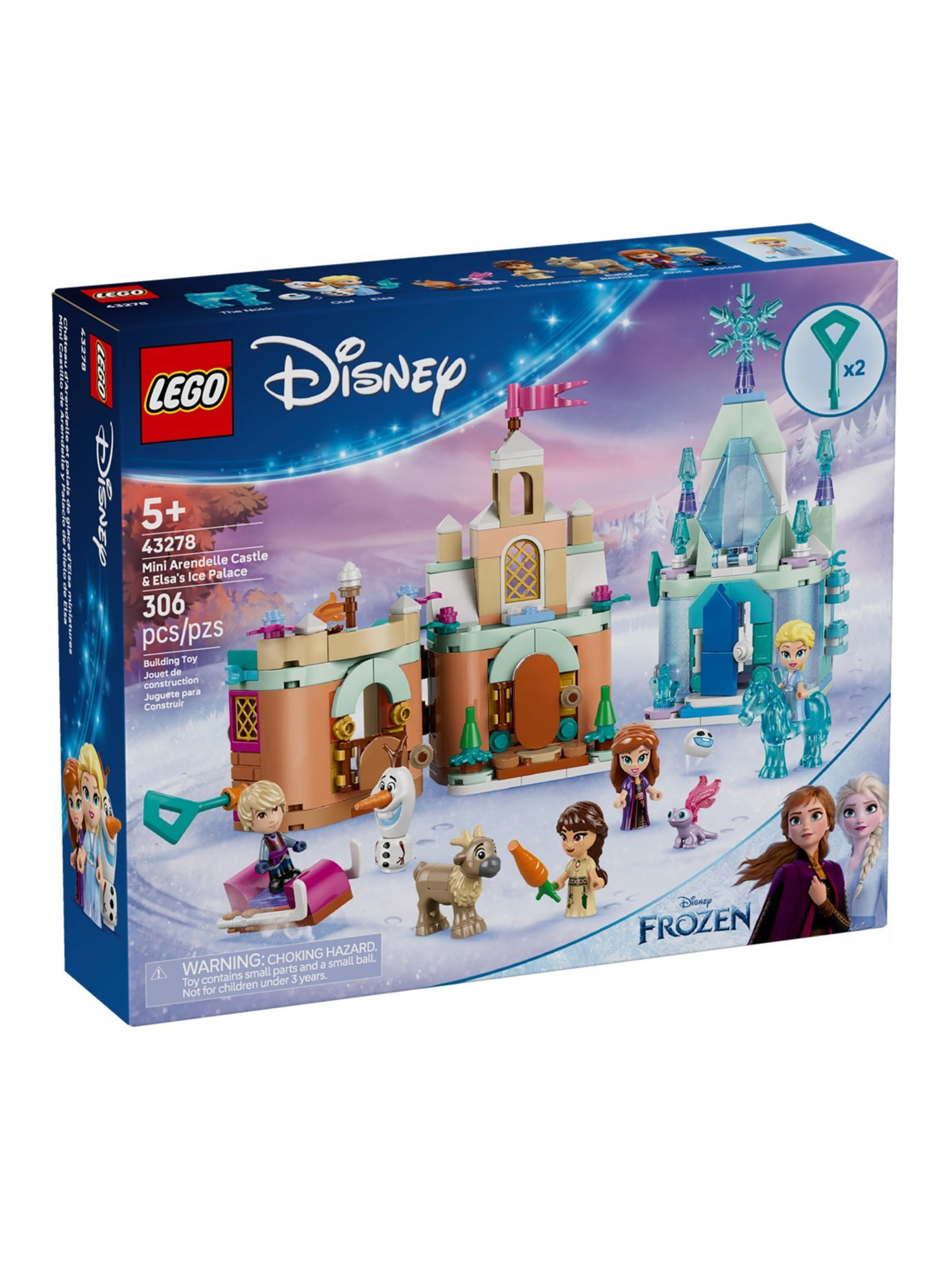 Конструктор LEGO Disney Princess Мини-замок Эренделл 306 дет. - фото 1