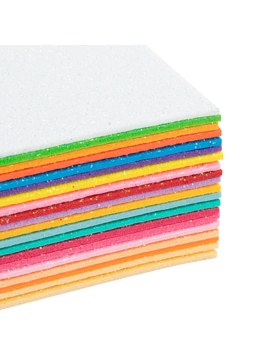 Набор для творчества Остров Сокровищ аппликация Пастельные цвета с блестками - фото 10