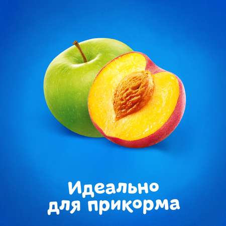 Пюре Агуша яблоко-персик 100г с 5месяцев
