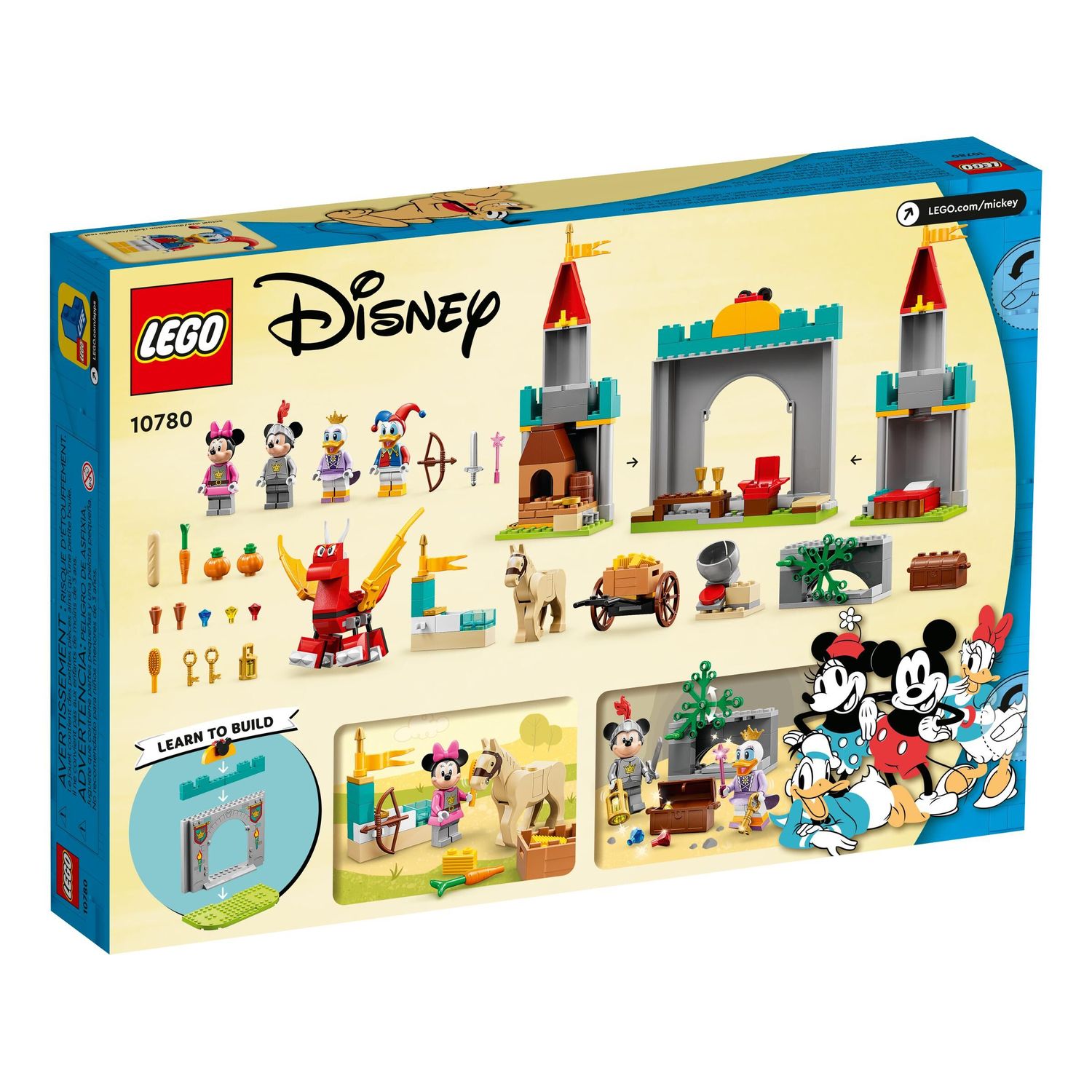 Конструктор LEGO Mickey and Friends Микки защитники замка 215 дет. - фото 7