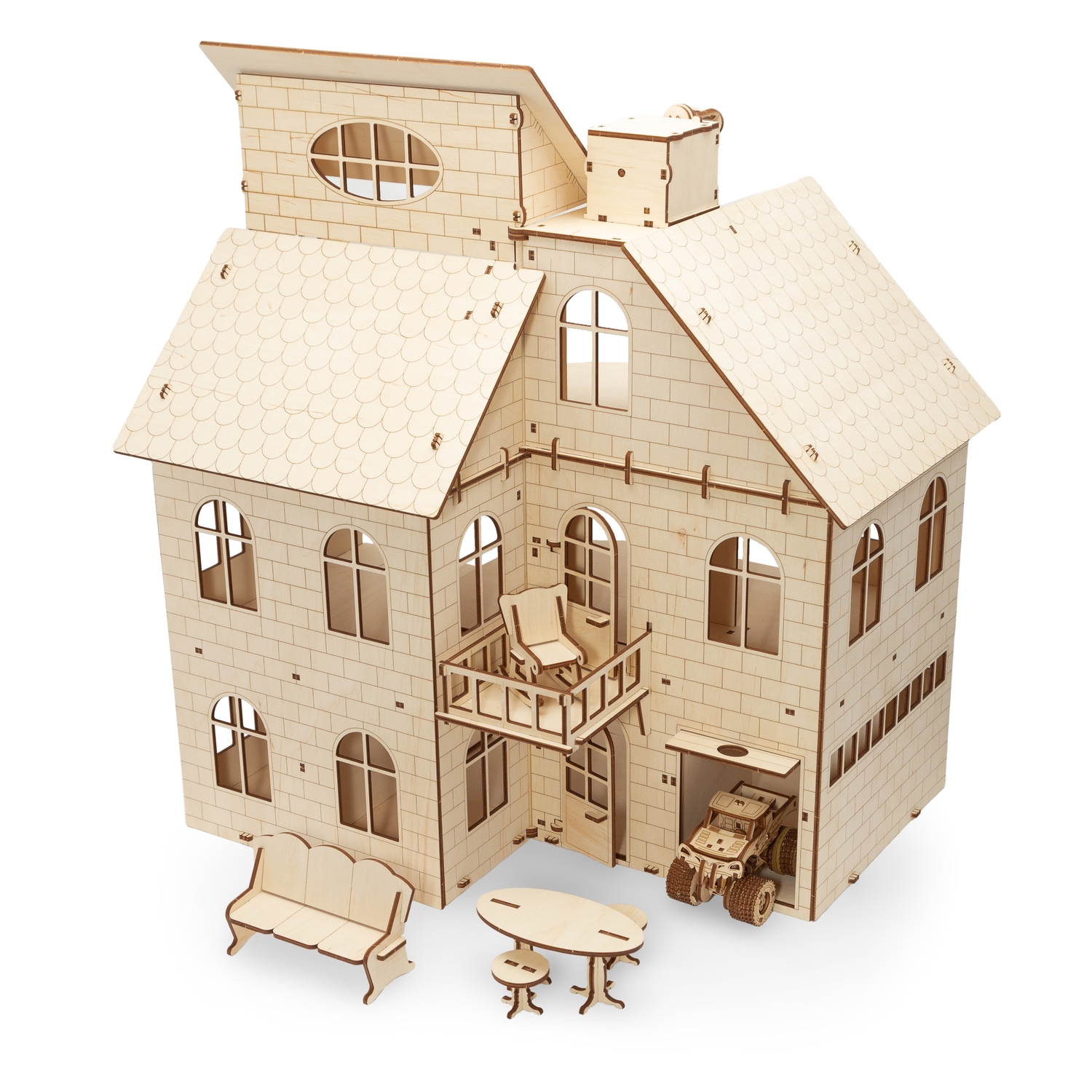 Домик для кукол Eco Wood Art EHouse - фото 14