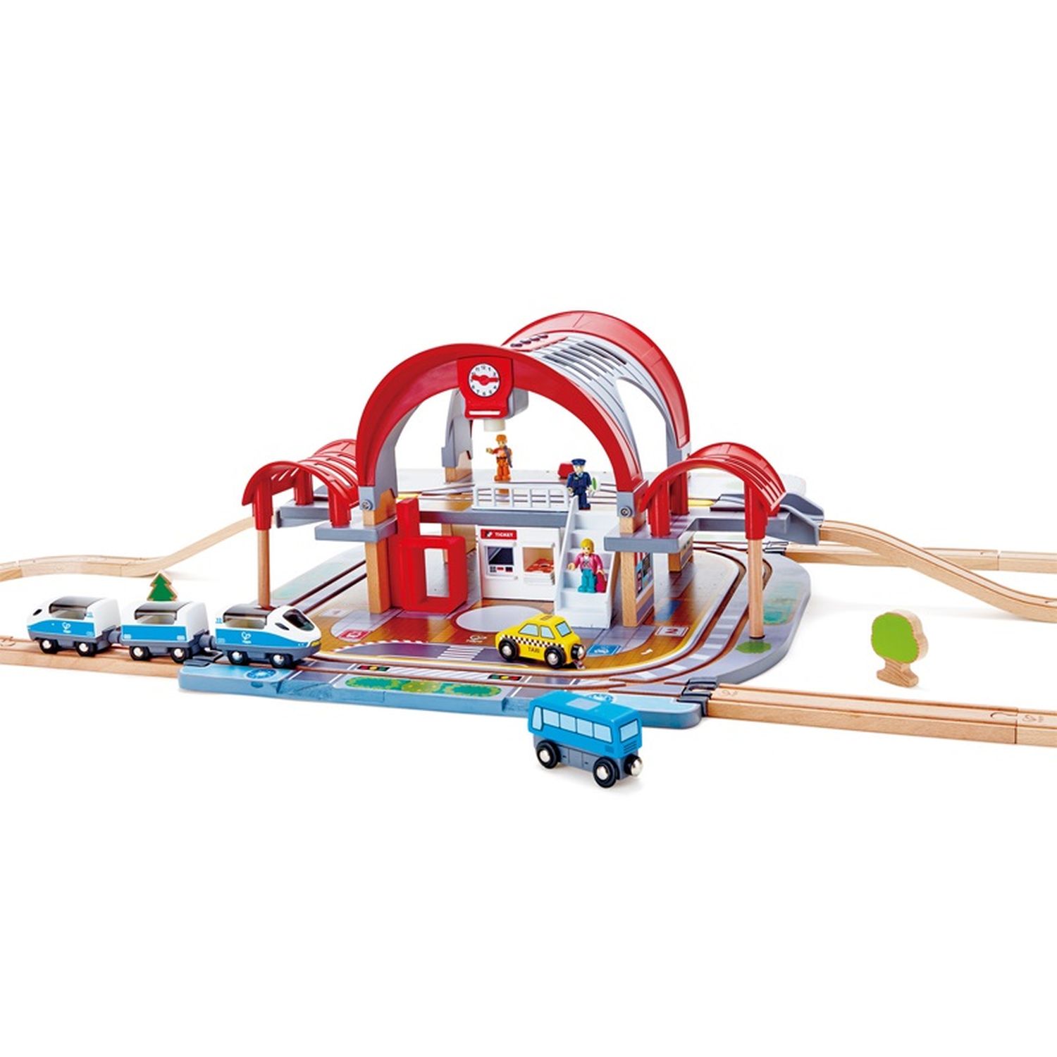Набор железнодорожный Hape E3725_HP - фото 3