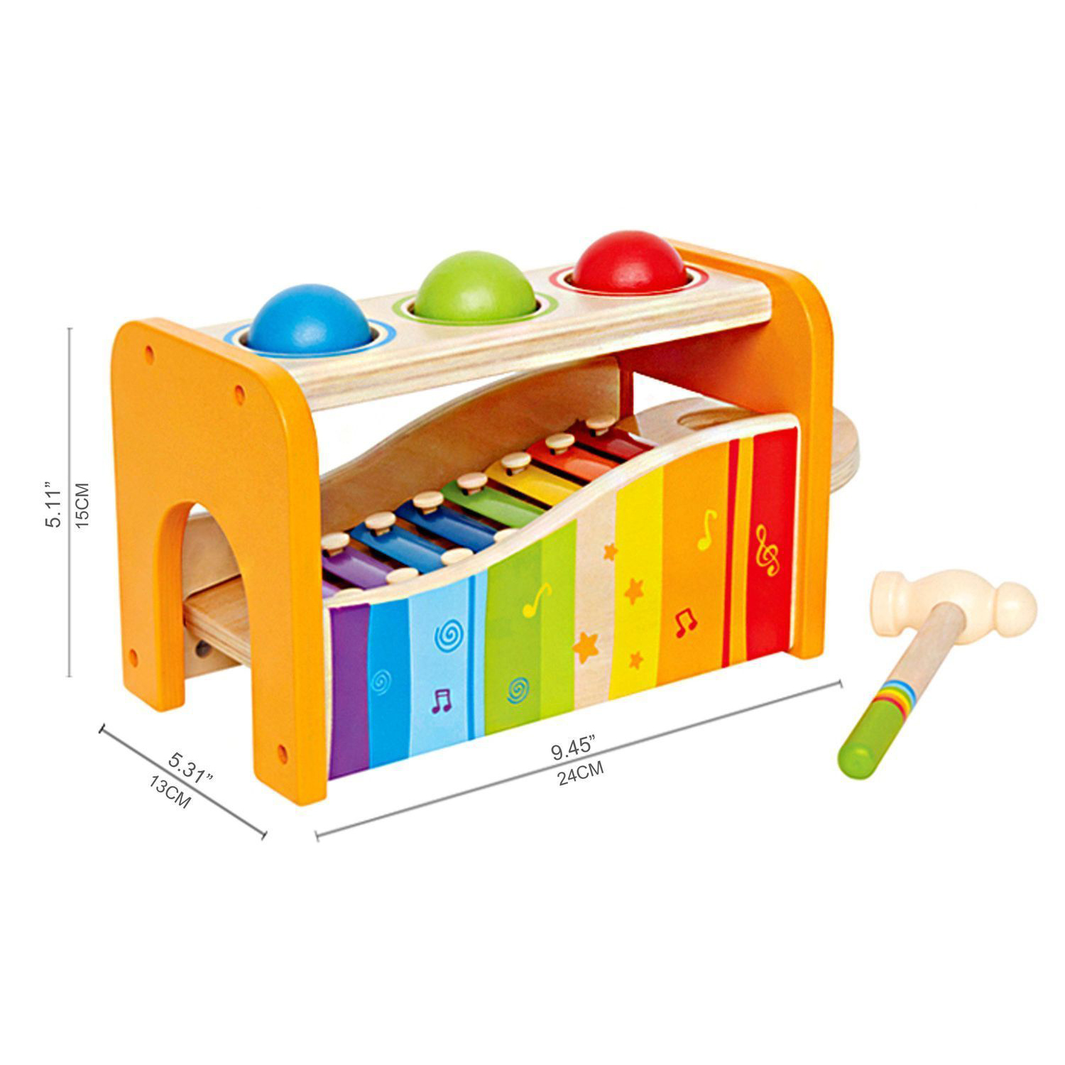 Игрушка музыкальная Hape ксилофон - фото 3