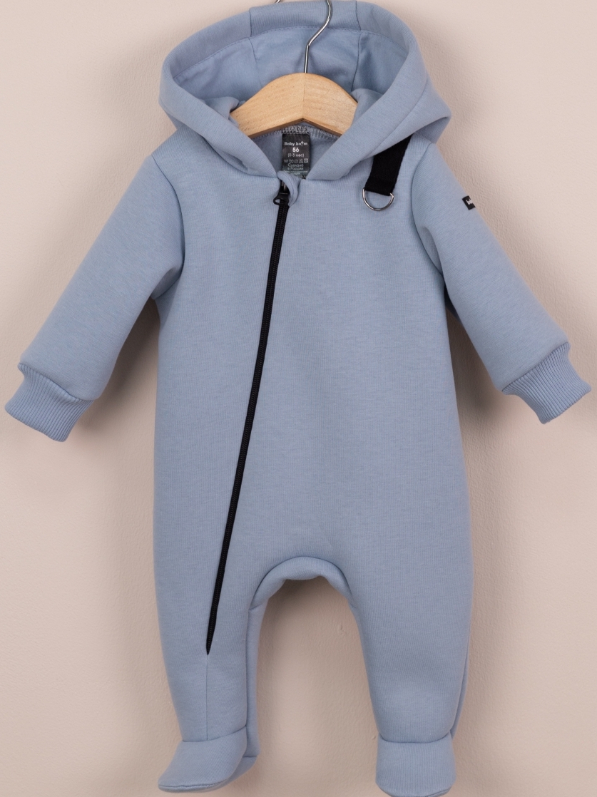 Комбинезон Baby boom К402/2-Ф Серо-голубой - фото 1