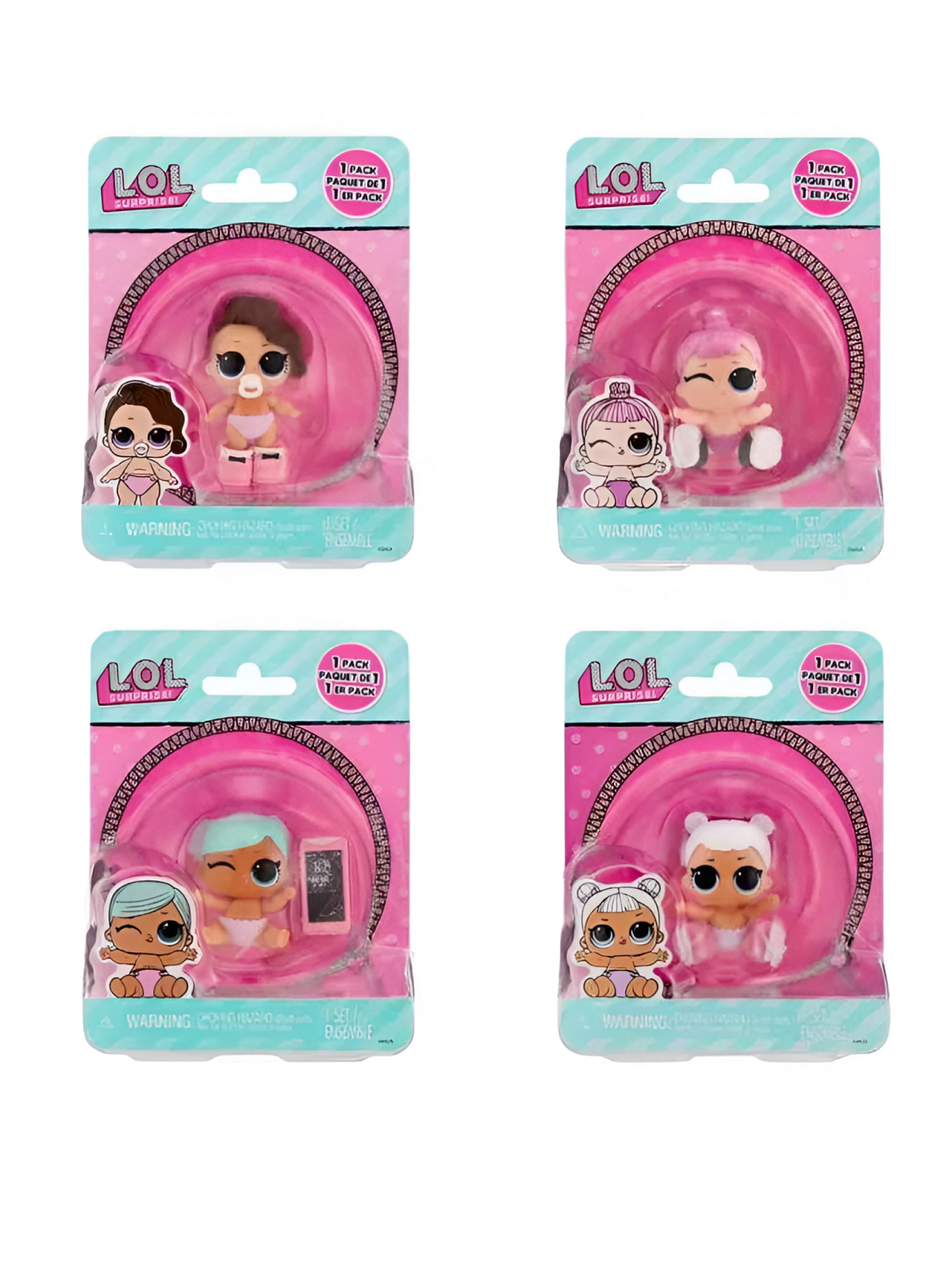 Кукла мини L.O.L. Surprise! opp Lil Sis Шикарная крошка 987420 коричневая lil sis - фото 5