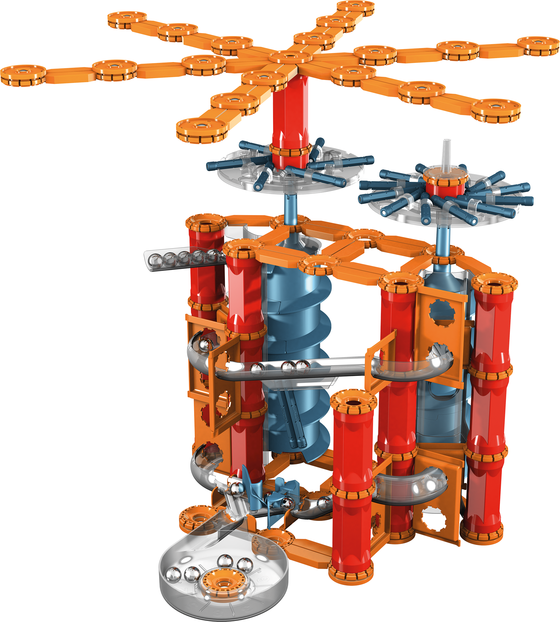 Конструктор Geomag Mechanics Gravity магнитный 330 дет. - фото 7