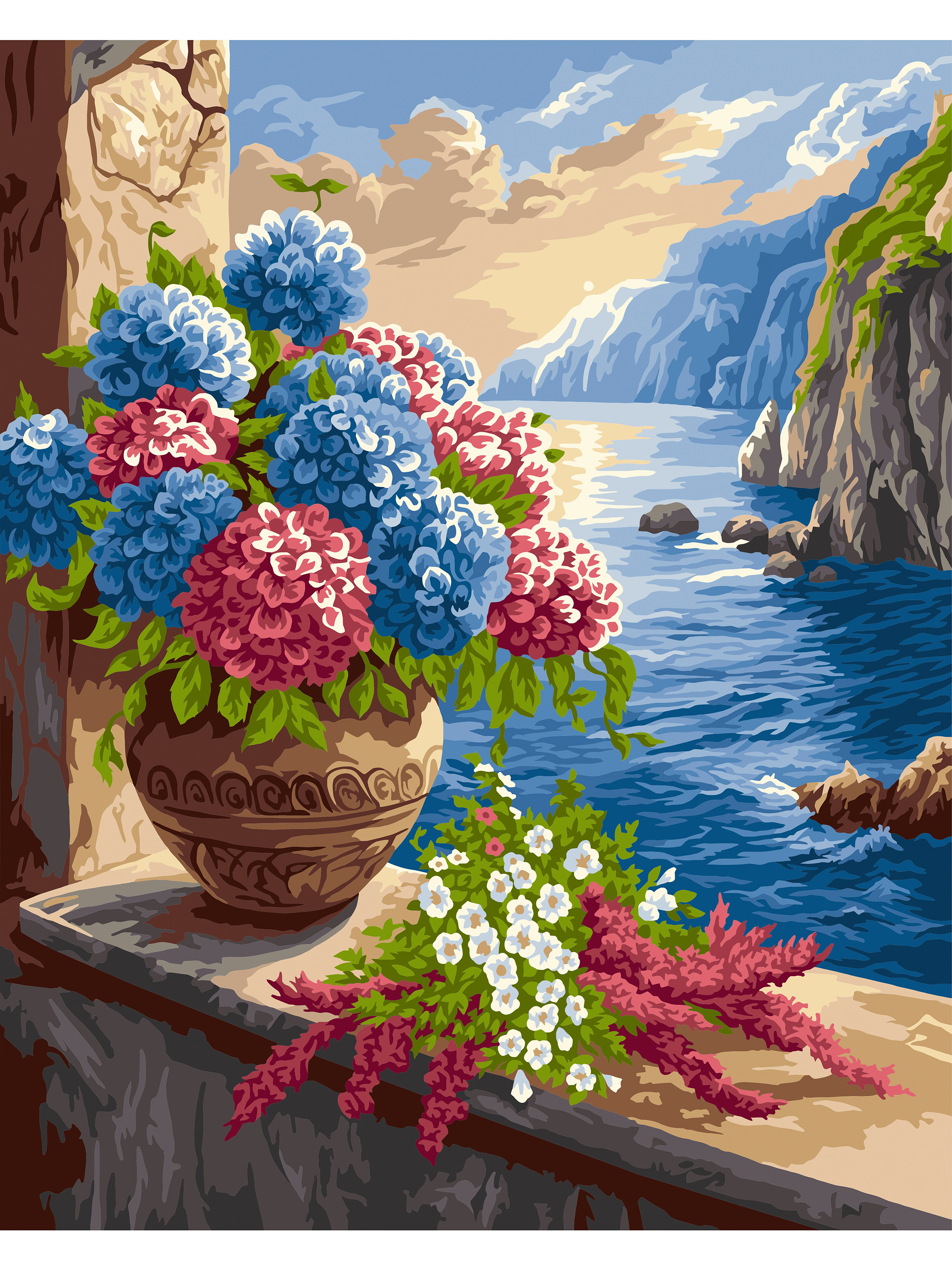 Картина по номерам Hobby Paint Цветочное утро в ассортименте - фото 2